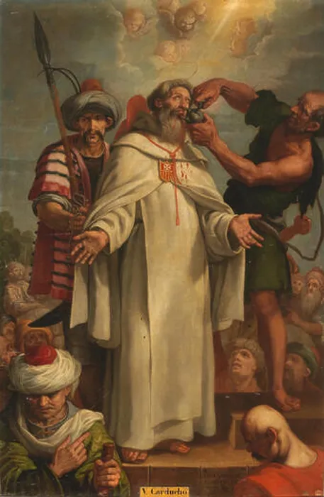 Framed Print : Vicente Carducho, Martirio de san Ramón Nonato, Museo del Prado Framed Print : Vicente Carducho, Martirio de san Ramón Nonato, Museo del Prado