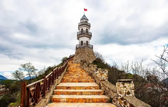 Framed Print : The Victory Tower (Zafer Kulesi) in Goynuk District. Goynuk, Bolu, Turkey Framed Print : The Victory Tower (Zafer Kulesi) in Goynuk District. Goynuk, Bolu, Turkey