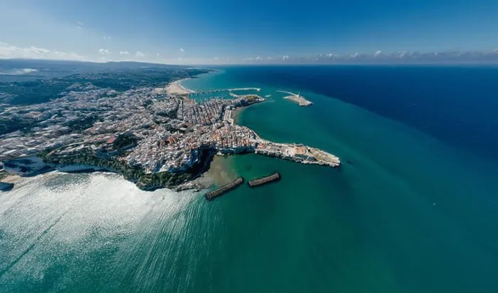 Framed Print : Vieste Apulia City Sea Coastline blue in Italy Drone 360 vr Framed Print : Vieste Apulia City Sea Coastline blue in Italy Drone 360 vr