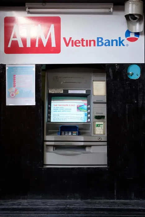 Framed Print : VietinBank ATM in Vietnam, Asia Framed Print : VietinBank ATM in Vietnam, Asia