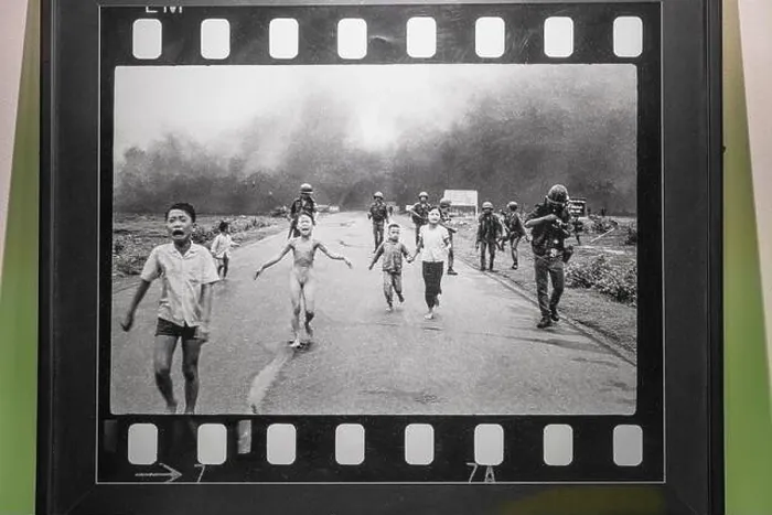Framed Print : Vietnam, Ho Chi Minh City (Saigon), District 3, the War Remnants Museum, photograph of the napalm girl by the American-vietnamese photographer Nick Ut Framed Print : Vietnam, Ho Chi Minh City (Saigon), District 3, the War Remnants Museum, photograph of the napalm girl by the American-vietnamese photographer Nick Ut