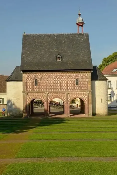 Framed Print : View at the abbey of Lorsch on Germany, Unesco world heritage Framed Print : View at the abbey of Lorsch on Germany, Unesco world heritage