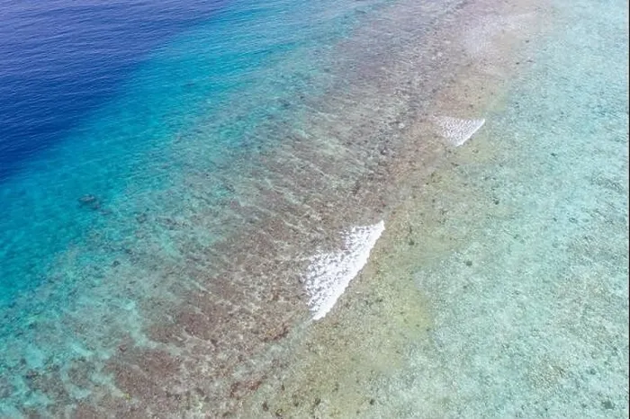 Framed Print : Top view aerial photo from flying drone. Beautiful beach. Aerial view of calm waves, breaking at coral reef. Exotic ocean beach, tropical landscape Framed Print : Top view aerial photo from flying drone. Beautiful beach. Aerial view of calm waves, breaking at coral reef. Exotic ocean beach, tropical landscape