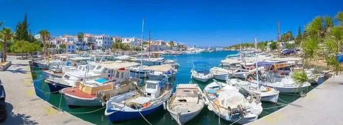 Framed Print : View of the amazing island of Spetses, Greece Framed Print : View of the amazing island of Spetses, Greece