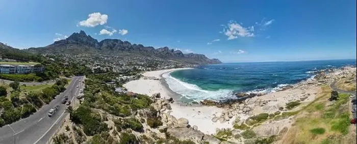 Framed Print : View at the beach of Clifton near Cape Town on South Africa Framed Print : View at the beach of Clifton near Cape Town on South Africa