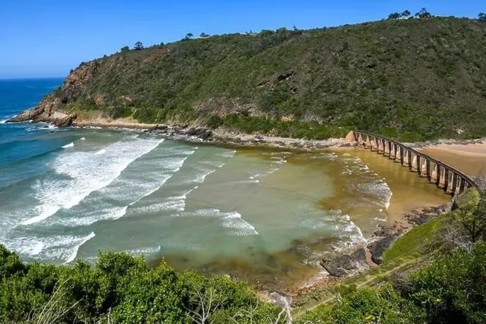 Framed Print : View the beach of Wilderness on South Africa Framed Print : View the beach of Wilderness on South Africa