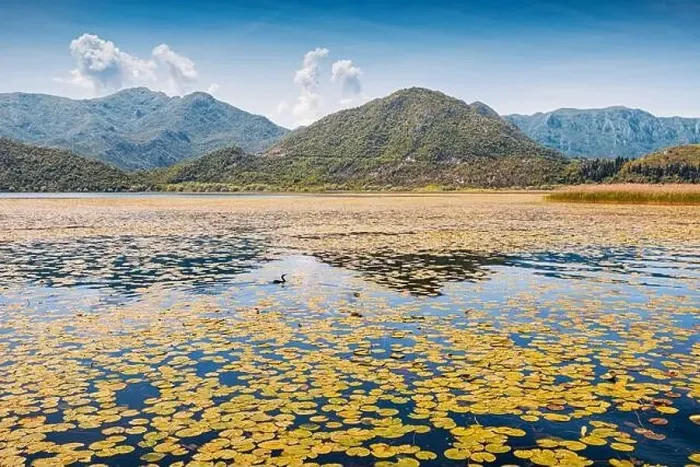 Framed Print : view of the beautiful Skadar Lake Framed Print : view of the beautiful Skadar Lake