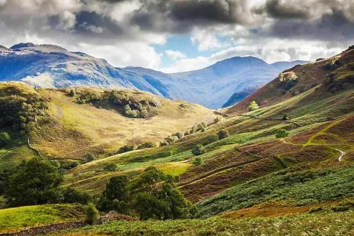 Framed Print : View of Borrowdale in the Lake District National Park, Cumbria Framed Print : View of Borrowdale in the Lake District National Park, Cumbria