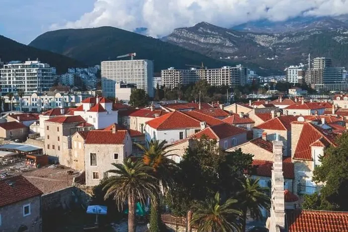 Framed Print : View of Budva old town streets Framed Print : View of Budva old town streets