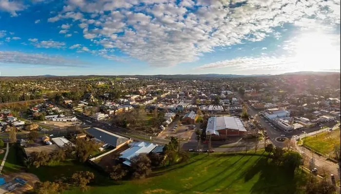 Framed Print : View Over Castlemaine Framed Print : View Over Castlemaine