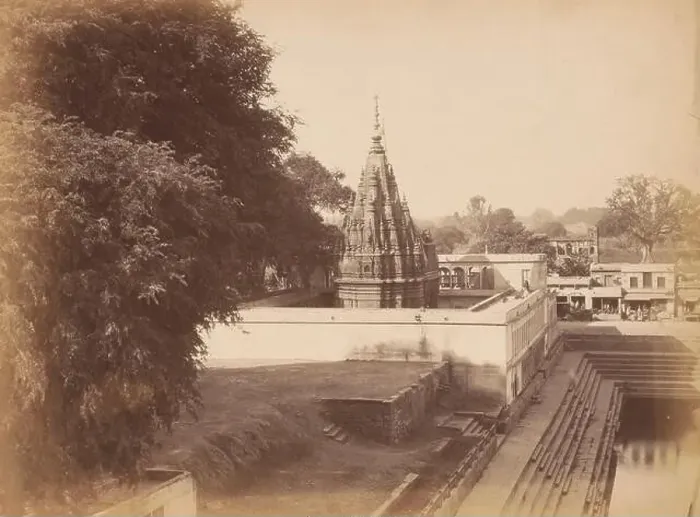 Framed Print : View of the Durga temple at Varanasi Framed Print : View of the Durga temple at Varanasi