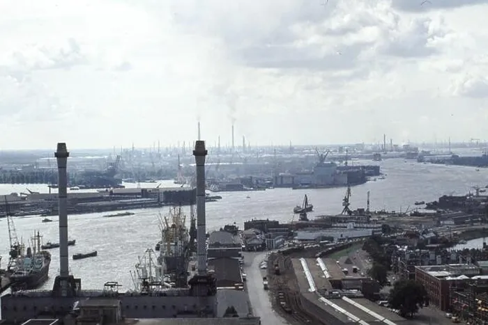 Framed Print : A view from the Euromast in Rotterdam Framed Print : A view from the Euromast in Rotterdam