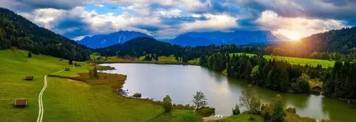 Framed Print : View from flying drone Framed Print : View from flying drone