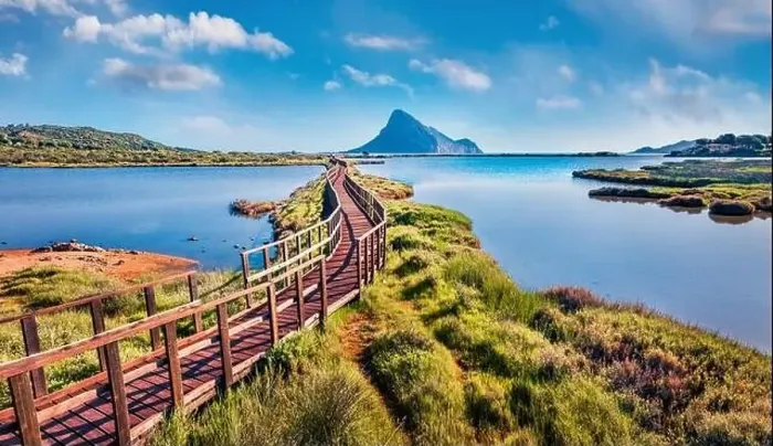 Framed Print : View from flying drone. Gorgeous spring scene of Spiaggia di Porto Taverna beach Framed Print : View from flying drone. Gorgeous spring scene of Spiaggia di Porto Taverna beach