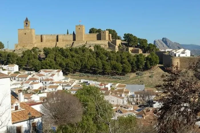 Framed Print : View at the fort of Antequera on Andalusia in Spain Framed Print : View at the fort of Antequera on Andalusia in Spain