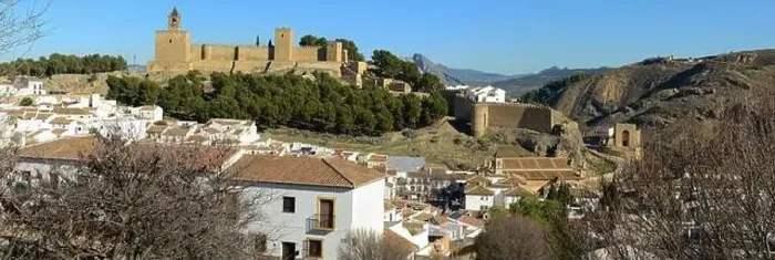 Framed Print : View at the fort of Antequera on Andalusia in Spain Framed Print : View at the fort of Antequera on Andalusia in Spain