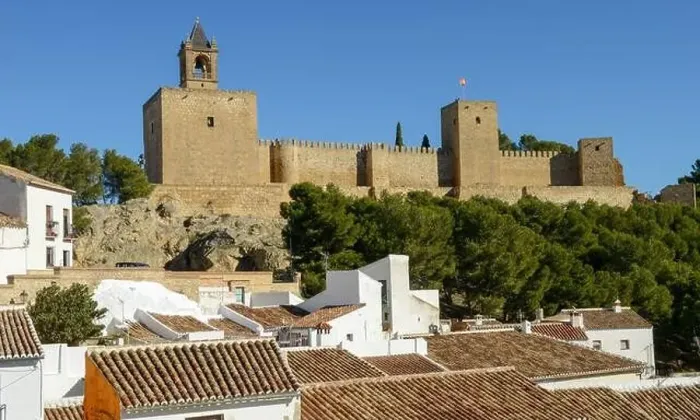 Framed Print : View at the fort of Antequera on Andalusia in Spain Framed Print : View at the fort of Antequera on Andalusia in Spain