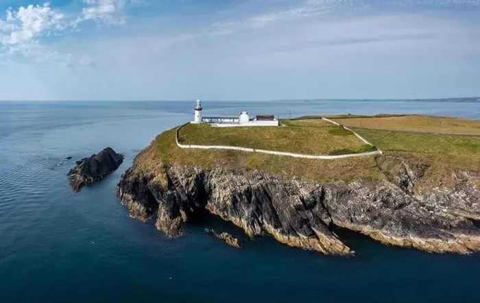 Framed Print : A view of the Galley Head Lighthouse in County Cork Framed Print : A view of the Galley Head Lighthouse in County Cork