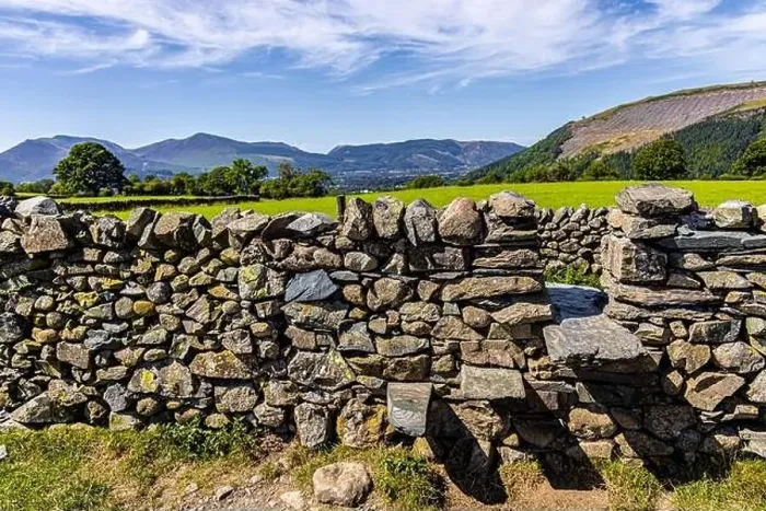 Framed Print : View of hills around Keswick in Lake District, a region and national park in Cumbria in northwest England Framed Print : View of hills around Keswick in Lake District, a region and national park in Cumbria in northwest England