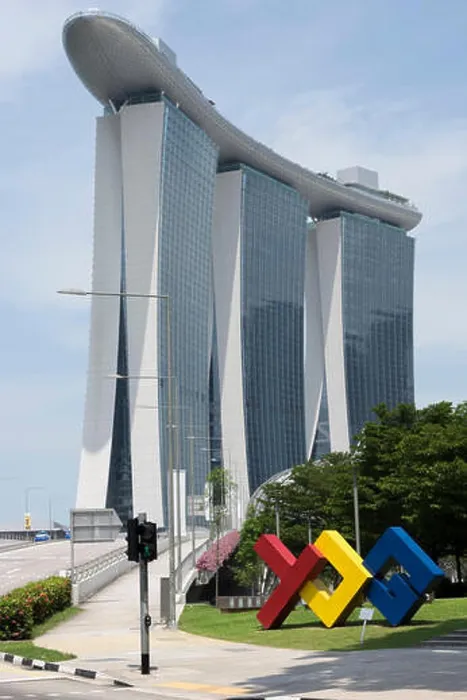 Framed Print : View of the Marina Bay Sands hotel Singapore Framed Print : View of the Marina Bay Sands hotel Singapore