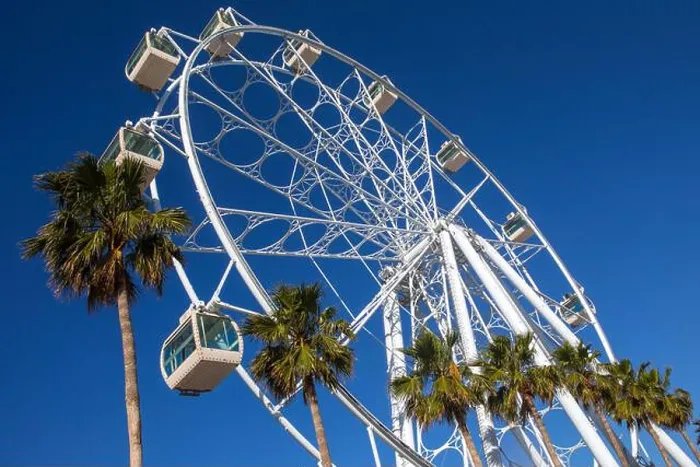Framed Print : A view of the Mirador Princess ferris wheel in the beautiful coastal town of Benalmadena, Spain Framed Print : A view of the Mirador Princess ferris wheel in the beautiful coastal town of Benalmadena, Spain