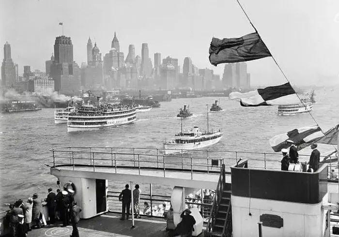 Framed Print : View of New York City 1936 Framed Print : View of New York City 1936