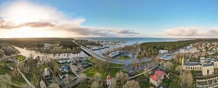 Framed Print : View from above to Pirita river in Tallinn, Estonia at autumn day. Drone photo, panorama Framed Print : View from above to Pirita river in Tallinn, Estonia at autumn day. Drone photo, panorama