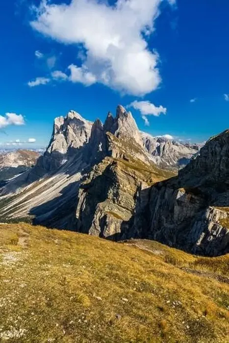 Framed Print : View on Seceda peak. Trentino Alto Adige Framed Print : View on Seceda peak. Trentino Alto Adige