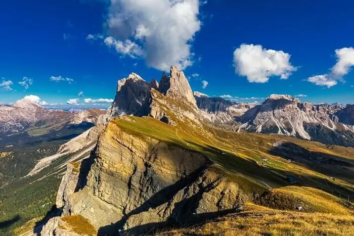 Framed Print : View on Seceda peak. Trentino Alto Adige Framed Print : View on Seceda peak. Trentino Alto Adige
