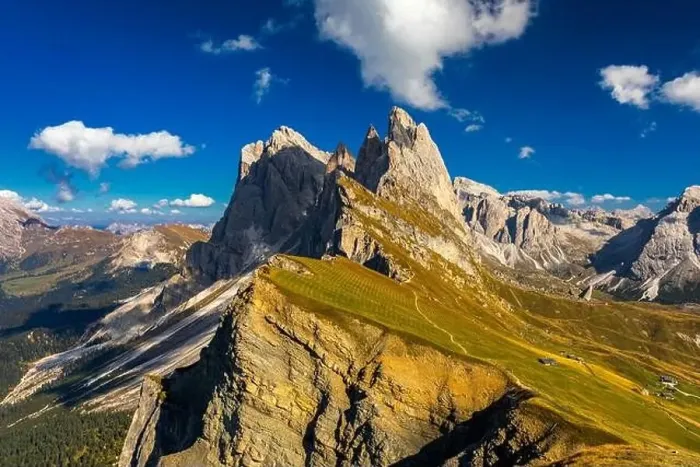 Framed Print : View on Seceda peak. Trentino Alto Adige Framed Print : View on Seceda peak. Trentino Alto Adige