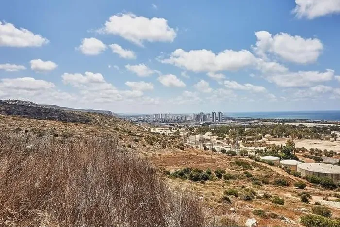 Framed Print : View of Tirat Carmel area near Haifa and the sea coast Framed Print : View of Tirat Carmel area near Haifa and the sea coast