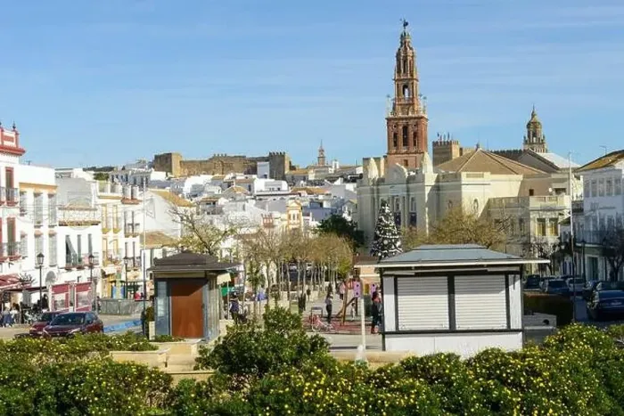 Framed Print : View at the town of Carmona on Andalusia in Spain Framed Print : View at the town of Carmona on Andalusia in Spain