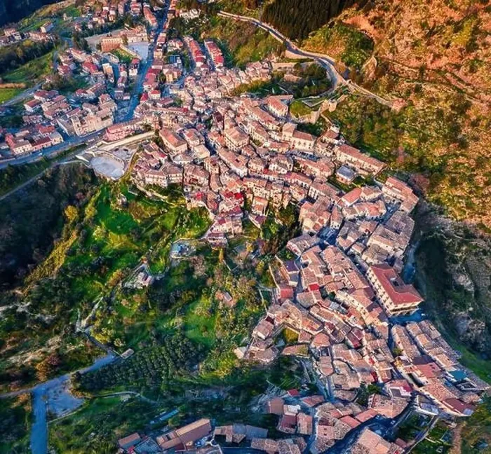 Framed Print : Top down view view from flying drone Framed Print : Top down view view from flying drone