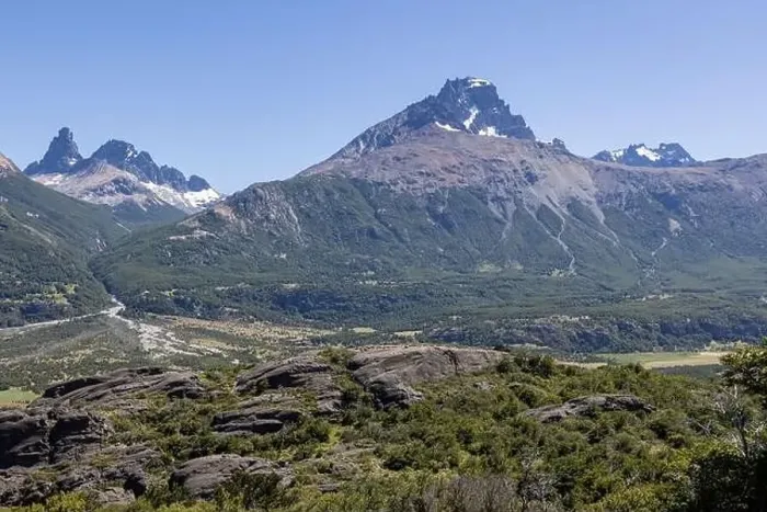 Framed Print : View from the viewpoint Mirador Rio Ibañez at the Carretera Austral in Patagonia, Chile Framed Print : View from the viewpoint Mirador Rio Ibañez at the Carretera Austral in Patagonia, Chile