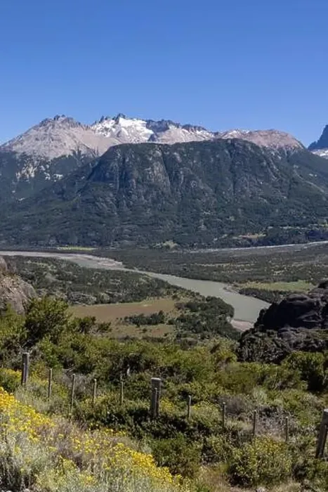 Framed Print : View from the viewpoint Mirador Rio Ibañez at the Carretera Austral in Patagonia, Chile Framed Print : View from the viewpoint Mirador Rio Ibañez at the Carretera Austral in Patagonia, Chile