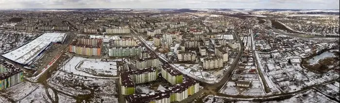 Framed Print : Top view of winter city landscape with tall buildings. Drone aerial photography Framed Print : Top view of winter city landscape with tall buildings. Drone aerial photography