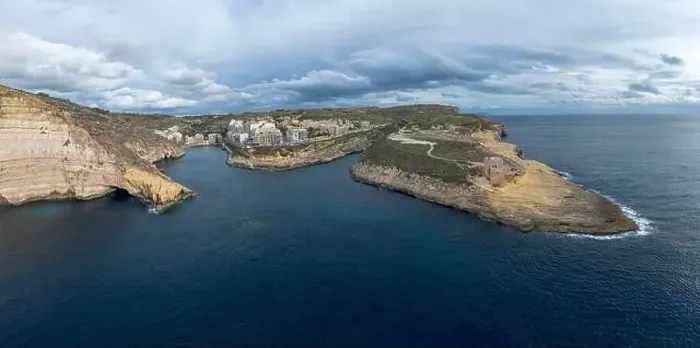 Framed Print : View of Xlendi village and bay on Gozo Island in Malta Framed Print : View of Xlendi village and bay on Gozo Island in Malta