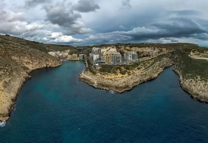 Framed Print : View of Xlendi village and bay on Gozo Island in Malta Framed Print : View of Xlendi village and bay on Gozo Island in Malta