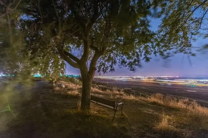 Framed Print : viewpoint in rural town at night time Framed Print : viewpoint in rural town at night time