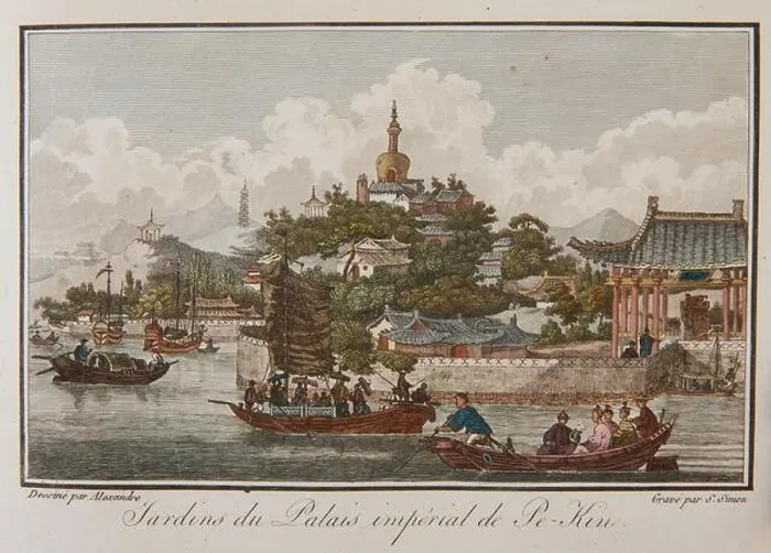 Framed Print : „Views of China and Tataria” Garden Simon S. Alexander, William (1767 1816), Department the skin Framed Print : „Views of China and Tataria” Garden Simon S. Alexander, William (1767 1816), Department the skin
