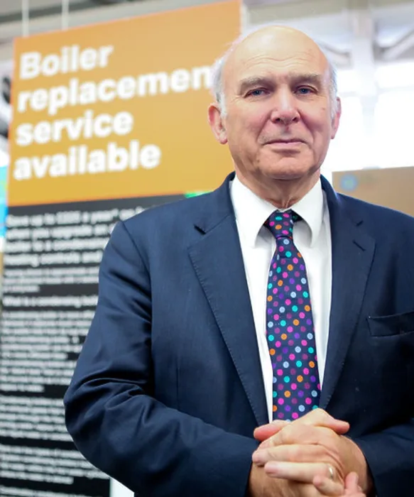 Framed Print : Vince Cable tours B&Q Sutton Superstore including their new ‘Ecostore and ‘Do it together with B&Q classroom Framed Print : Vince Cable tours B&Q Sutton Superstore including their new ‘Ecostore and ‘Do it together with B&Q classroom