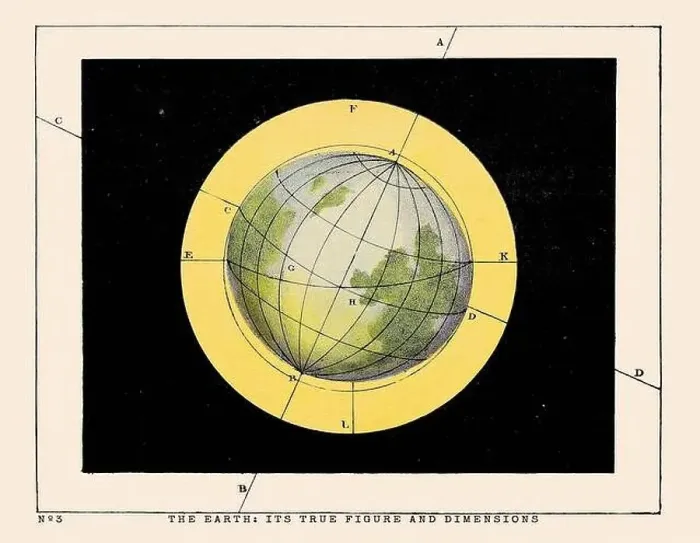 Framed Print : Vintage Astronomical Phenomena Illustration. Published in a 19th-century astronomy book in London around 1840 Framed Print : Vintage Astronomical Phenomena Illustration. Published in a 19th-century astronomy book in London around 1840