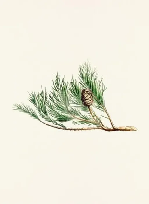Framed Print : Vintage botanical depiction of pinecone fruits. Plate sourced from a 19th-century botanical book Framed Print : Vintage botanical depiction of pinecone fruits. Plate sourced from a 19th-century botanical book