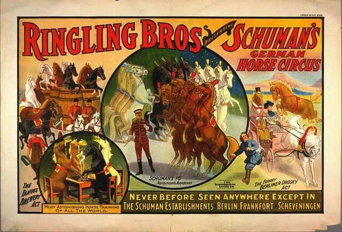 Framed Print : vintage circus poster Framed Print : vintage circus poster
