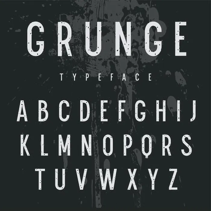 Framed Print : Vintage Grunge Font. Vector Sans Serif Alphabet. Retro style typeface Framed Print : Vintage Grunge Font. Vector Sans Serif Alphabet. Retro style typeface