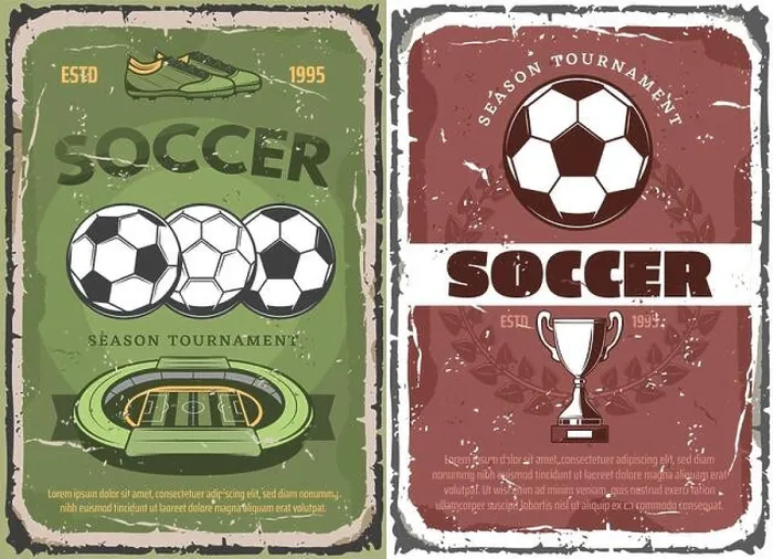 Framed Print : Vintage grunge soccer and football sport posters with winner cup, play field, satadium and soccerball in flight. For sports and championship design Framed Print : Vintage grunge soccer and football sport posters with winner cup, play field, satadium and soccerball in flight. For sports and championship design
