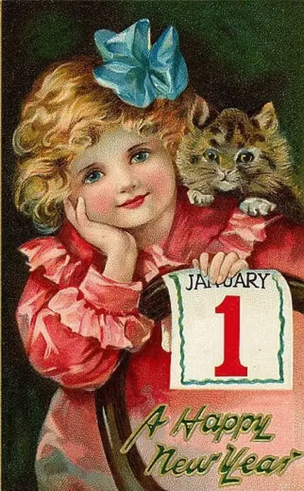 Framed Print : vintage happy new year card design Framed Print : vintage happy new year card design