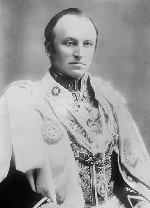 Framed Print : Vintage portrait photo c1900 of Lord Curzon (George Curzon) Framed Print : Vintage portrait photo c1900 of Lord Curzon (George Curzon)