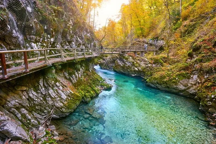 Framed Print : Vintgar Gorge, Triglav National Park, Julian Alps, Slovenia Framed Print : Vintgar Gorge, Triglav National Park, Julian Alps, Slovenia