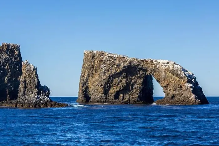 Framed Print : Volcanic rock formations in the Channel Islands National Park, California Framed Print : Volcanic rock formations in the Channel Islands National Park, California
